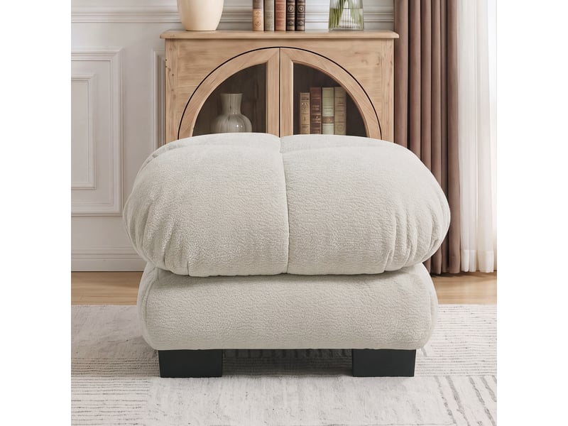  Tissu chenille ottoman - kaki clair SF20260312004 - Conforama C