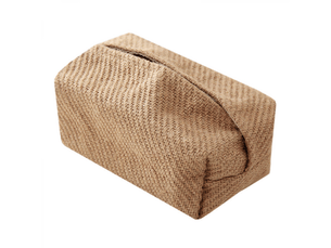Distributeur de mouchoirs en papier boîte de rangement pour mouchoirs en lin et coton 22x10x10cm accessoires pour porte-distributeur de papier