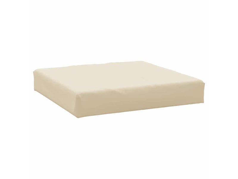  Lot de 3 coussins de palette, coussins de canapé beige tissu oxford cf59658  - Conforama E