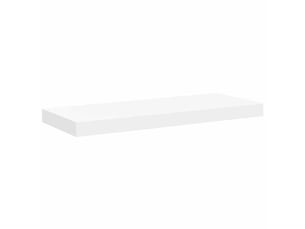 Étagère flottante, étagère murale blanc 60x23,5x3,8 cm mdf cf42285