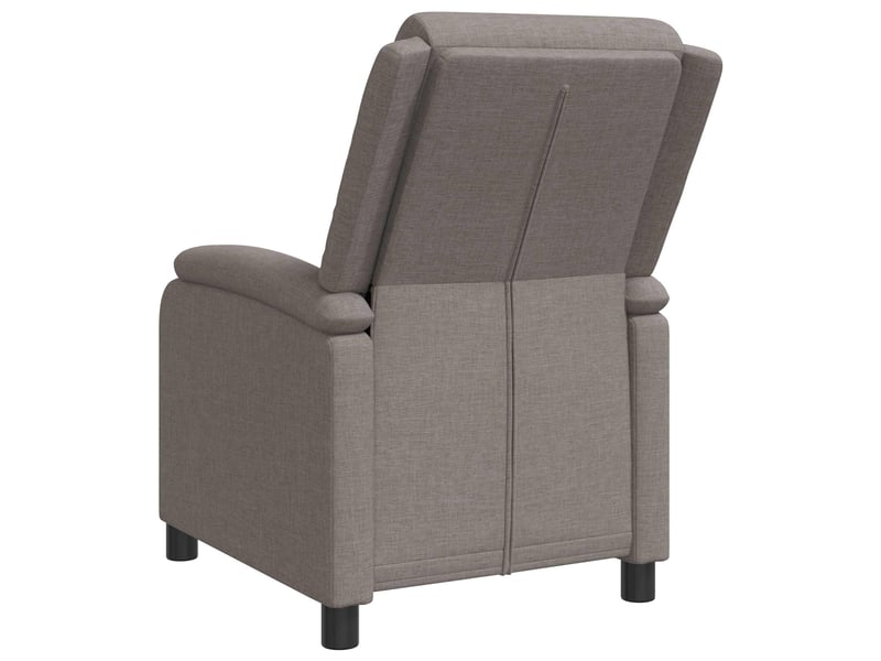  Vidaxl fauteuil inclinable taupe tissu  - Conforama E