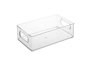 Boîte de rangement transparente en acrylique pour bureau, présentoir pour maquillage, conteneurs pour mas
