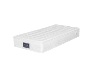 Matelas 90x200 cm MAISENTIEL Ressorts ensachés + mousse soutien Medium épaisseur 25 cm
