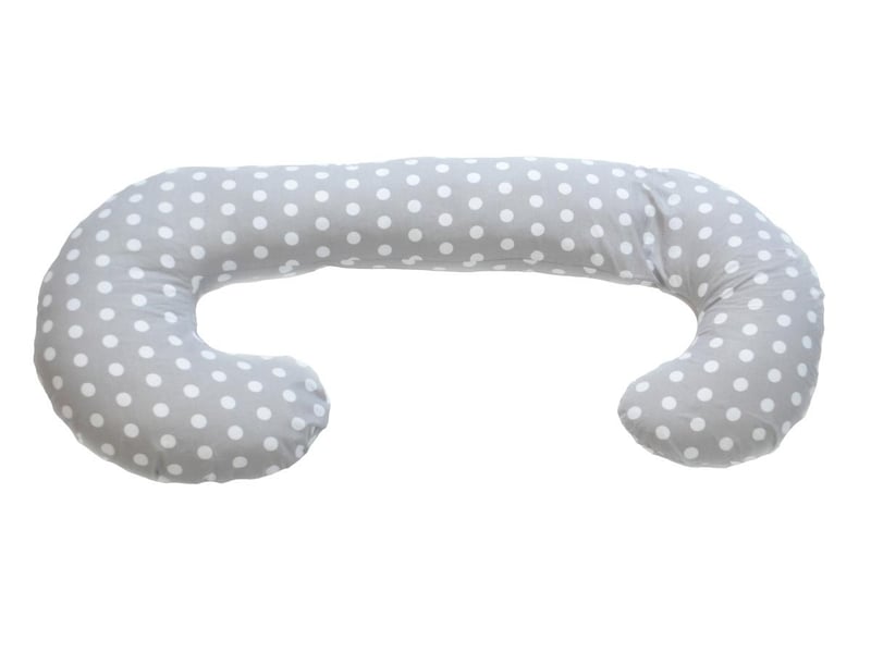  Coussin usages multiples pois de gris 4200231 - Conforama A