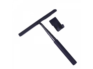 Grattoir de douche à manche téléscopique 26,5-92,7 cm, idéal pour vitres, douche, salle de bain
