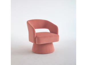 Fauteuil fixe  <strong></strong> Tissu rose