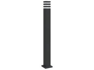 Lampadaire d'extérieur 110 cm aluminium noir 02_0042506