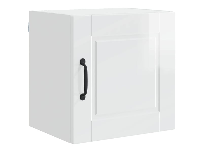  Meuble mural de cuisine, armoire de cuisine blanc brillant 40x31x40cm shl6550  - Conforama A