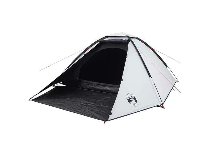  Tente de camping, tente à dôme 4 personnes tissu occultant imperméable shl82497  - Conforama C