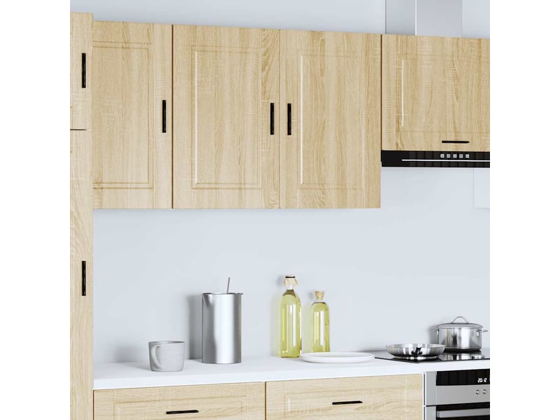  Armoire murale de cuisine porto chêne sonoma bois d'ingénierie shl5218  - Conforama C