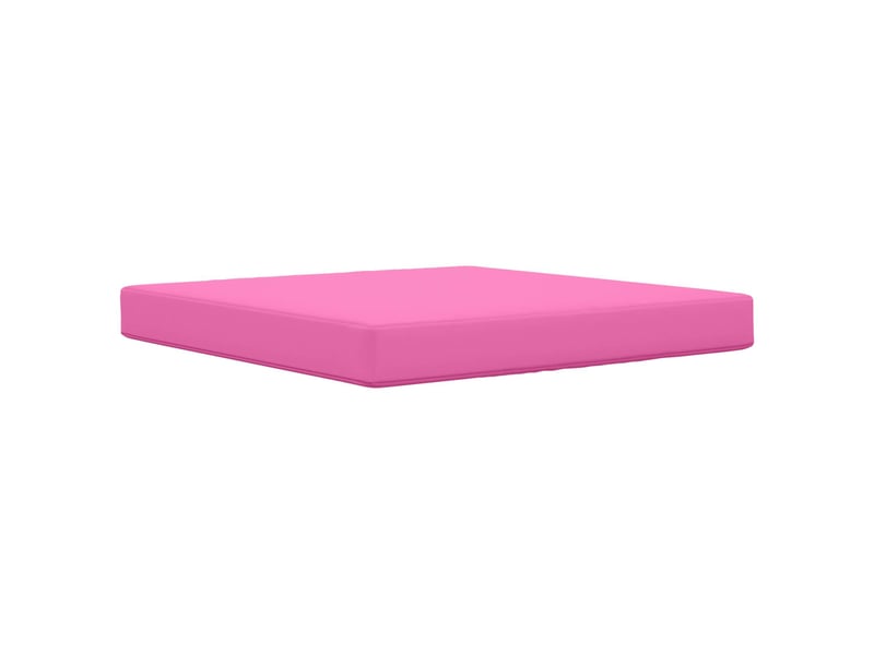  Coussin de canapé d'extérieur, coussin de chaise polyester rose 80 x 80 cm cf54145  - Conforama D