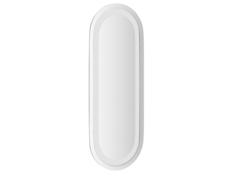  Miroir de salle de bain, miroir de toilette à led 40x15 cm ovale cf62494  - Conforama E
