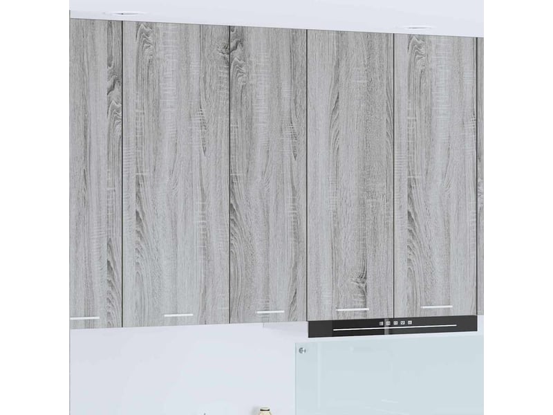 Meuble de rangement, armoire suspendue gris sonoma 30x31x100cm - Conforama B