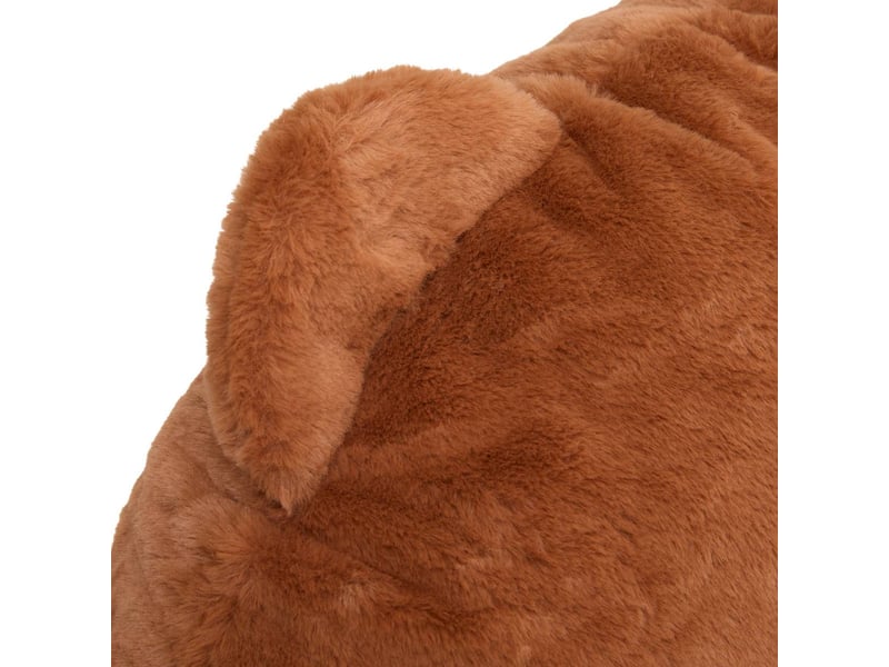 Fauteuil compressé muzi mini ourson marron 60x52x65 cm MAMAD - Conforama C