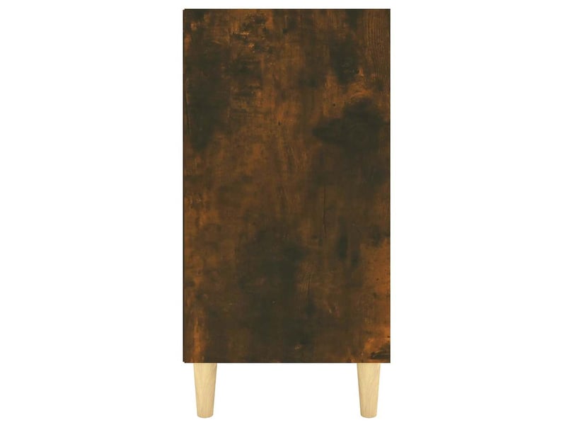  Buffet, meuble de rangement salon chêne fumé 103,5x35x70 cm bois d'ingénierie  - Conforama E