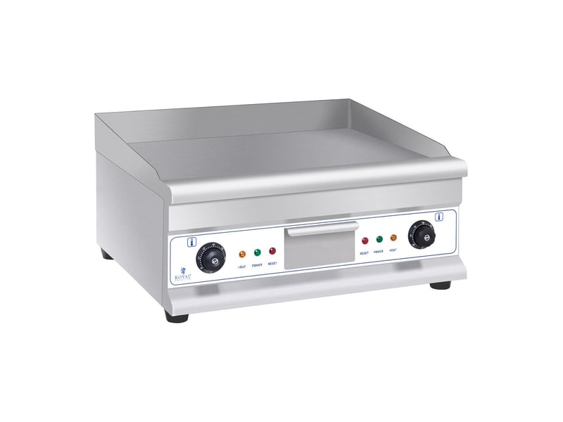  Plancha électrique double 60 cm lisse 2 zones de chauffe 2 x 3 200 watts 14_0002858  - Conforama A