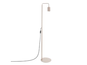 Lampadaire rayo 1 taupe aluminium moderne 160x30x30cm