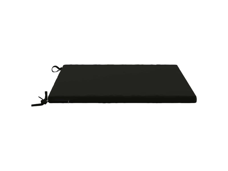  Coussin de siège, coussin d'assise 1 pièce soest 100 % polyester noir cf55654  - Conforama D