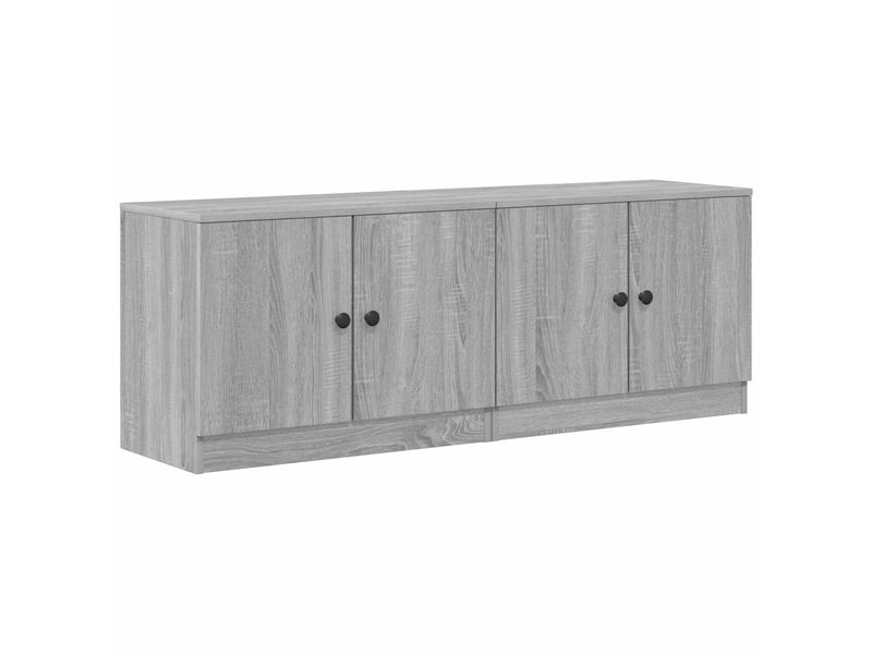 Table de chevet - table de rangement pour lit mezzanine 2 pièces sonoma gris - Conforama A