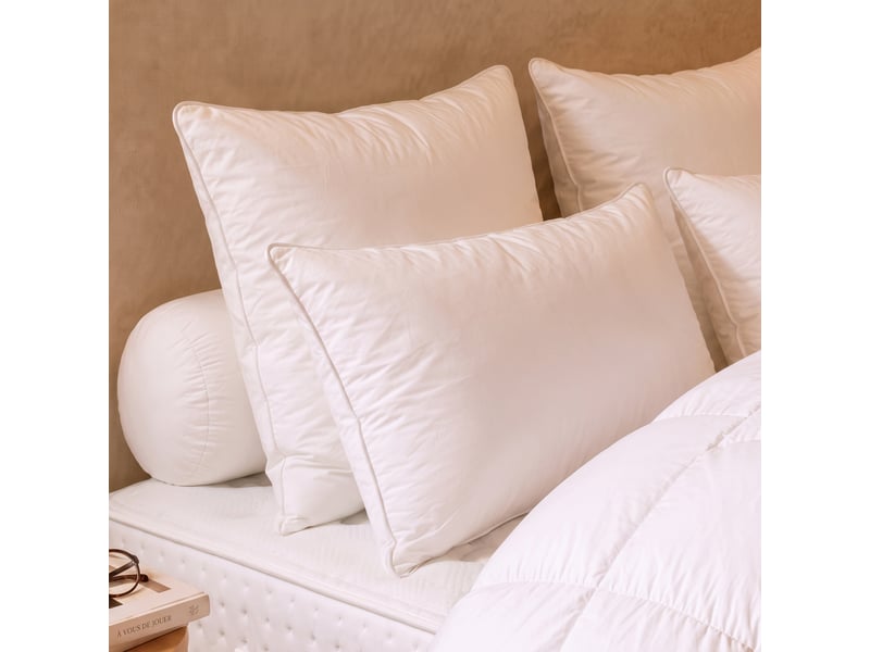  Dodo - oreiller 65x65 tradition canard - 90% duvet - moelleux  - Conforama B