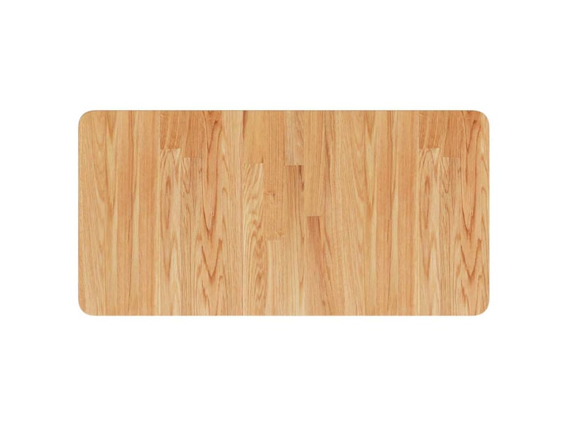  Comptoir de salle de bain, plan de travail marron clair 80x40x1,5 cm bois traité cf65833  - Conforama A