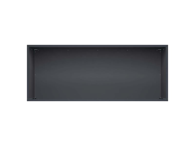  Jardinière - cache-pot de jardin 2 pcs anthracite 100 x 40 x 40 cm  - Conforama E