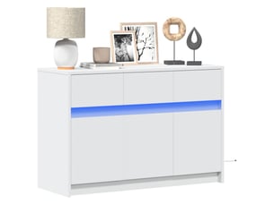 Meuble tv coloris blanc 91 cm <strong></strong> <strong></strong>