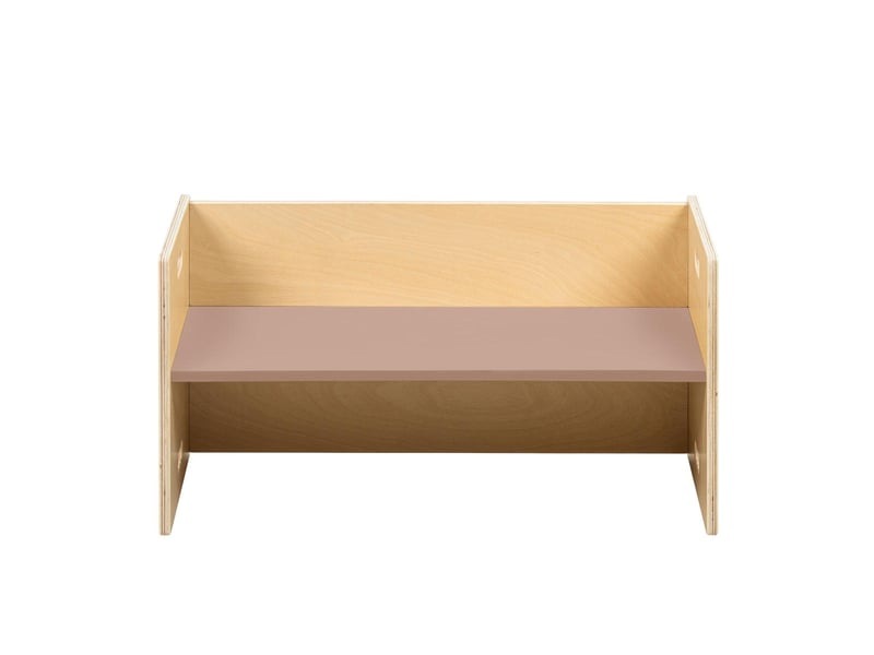  Educo banc cube 36 - rose antique 8719924065133 - Conforama C