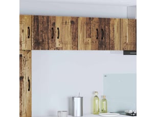 Meuble mural de cuisine | armoire de cuisine 2 pcs bois ancien shl4562