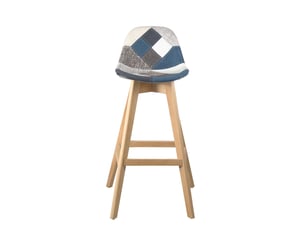 tabouret de bar <strong>KAYELLES</strong> 469-MALI - bleu hauteur d'assise 67 cm vendu Par paire