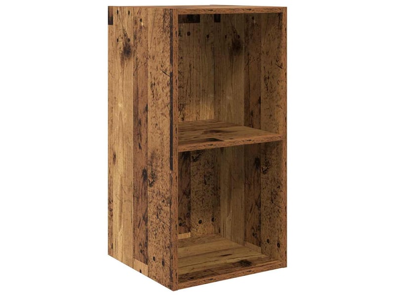  Ensemble meuble tv - banc tv - meuble de rangement 4 pcs bois ancien bois d'ingénierie  - Conforama E