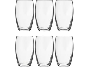 Lot de 6 verres gobelets 350 ml – 12,2x6,5 cm