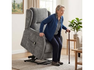 Fauteuil relax électrique  RAELUNYI Cuir / Tissu noir