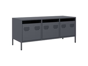 Meuble tv coloris gris 101.5 cm <strong></strong>  <strong></strong>