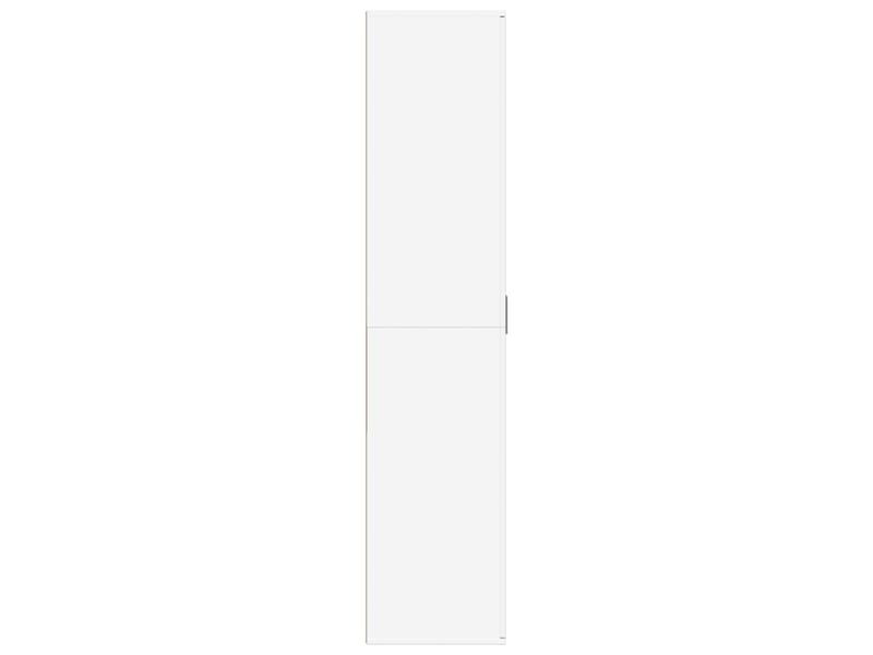  Meuble à chaussure | armoire à chaussures blanc 80x39x178 cm bois d'ingénierie  - Conforama D