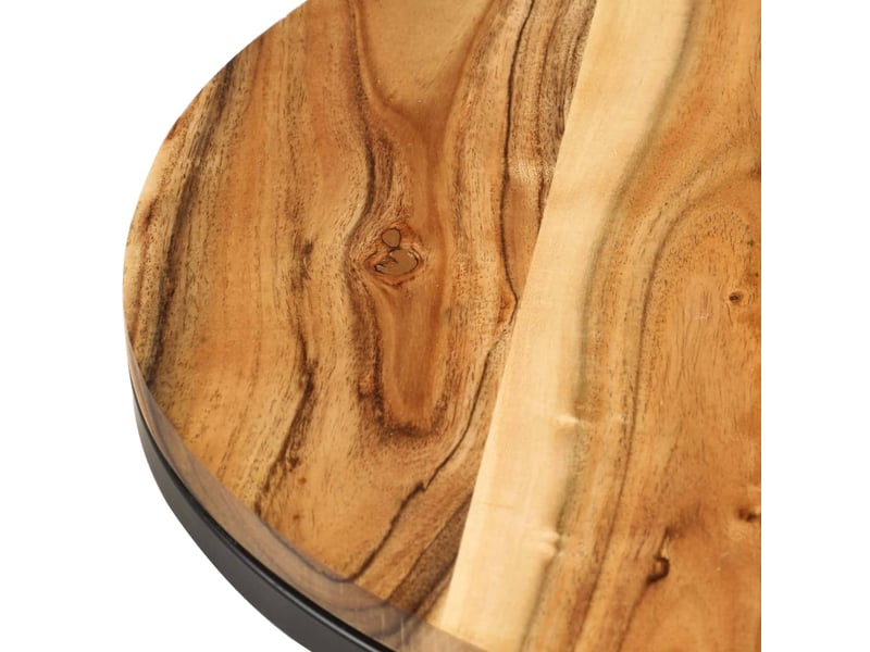  Tables gigognes 2 pcs | table de salon bois d'acacia massif  - Conforama D