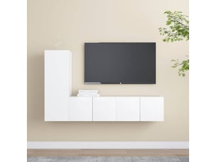 Meuble tv coloris blanc  <strong></strong>  <strong></strong>