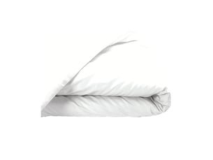 Housse de couette percale de coton sensei - blanc - 140x200