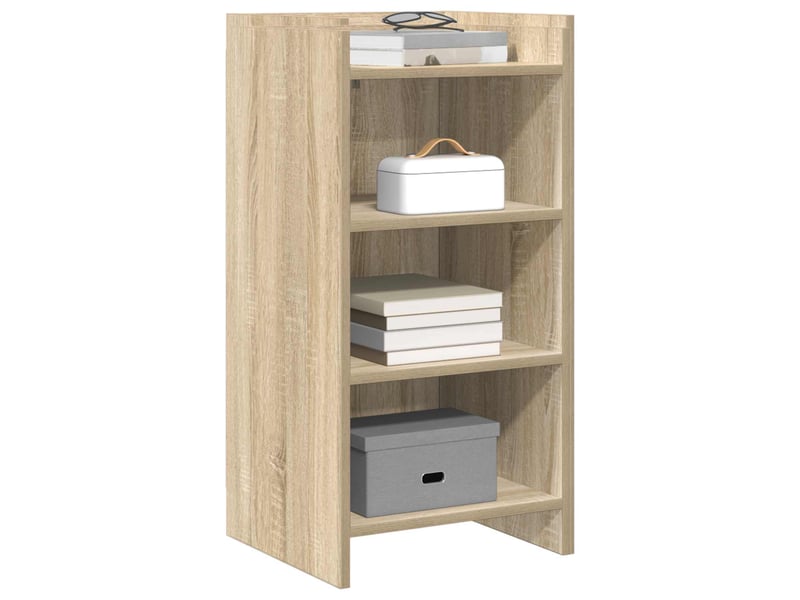  Buffet - bahut - meuble de rangement chêne sonoma 40 x 36 x 80 cm bois d'ingénierie  - Conforama C