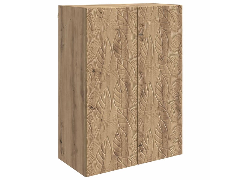 Armoire murale salon, meuble de rangement 66 x 34,5 x 90 cm bois d'ingénierie shl7211  - Conforama A
