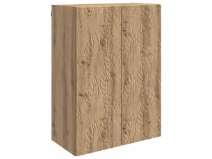 Armoire     <strong></strong> <strong></strong> coloris bois clair largeur 66 cm