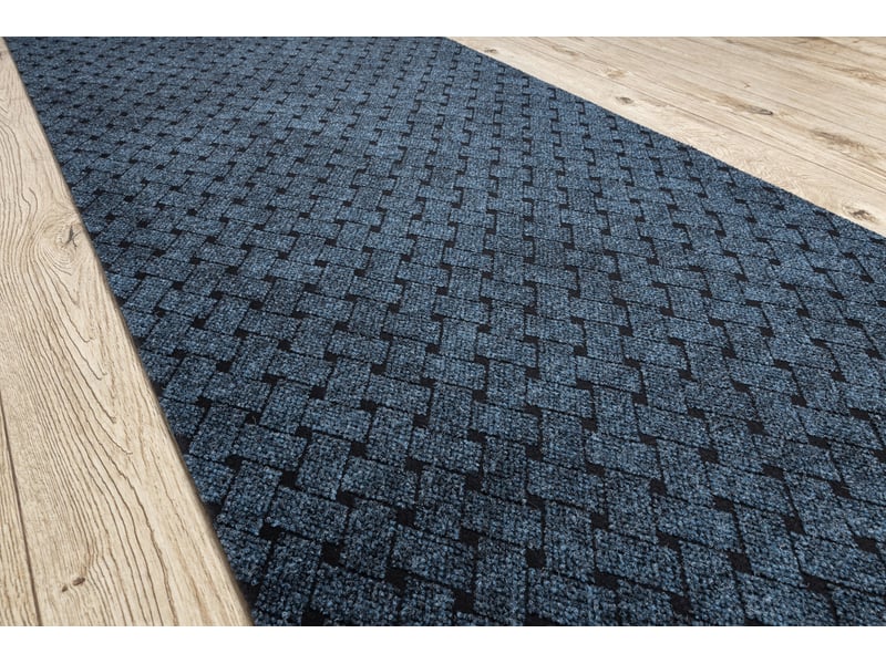  Paillasson antidérapant pour les mètres courants 100 cm vectra 800 extérieur, intérieur, sur caoutchouc - bleu 100x480 cm  - Conforama D