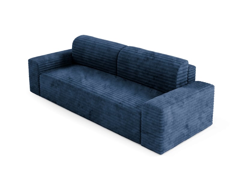  Canapé coco avec fonction de couchage couleur : tilia bleu fonce  - Conforama D
