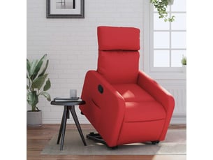 Fauteuil fixe  <strong></strong> Tissu rouge