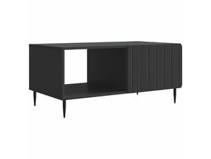 Table basse rectangulaire coloris noir  