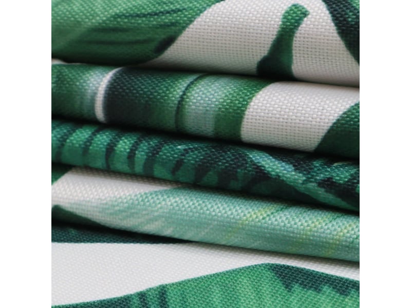  Lot de 4 housse de coussin 45 x 45 cm feuilles tropical vert polyester lin décoratif taie d'oreiller pour canapé lits chaises voiture salon Home cushion cover - Conforama D