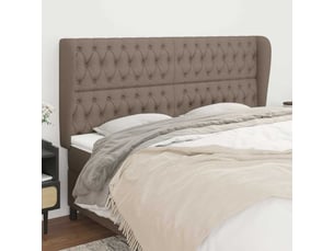 Tete de lit A poser largeur 183 cm   taupe