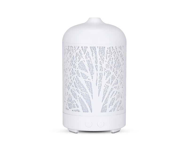  Diffuseur d'huiles essentielles 100 ml – 7 couleurs changeantes, arrêt automatique  - Conforama A