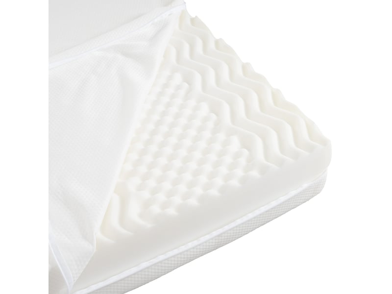 Matelas 160x200cm, en mousse froide 7 zones, fermeté h3&h2, épaisseur de 20cm - Conforama D