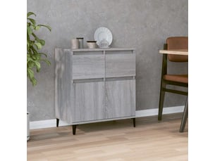 Buffet - bahut - meuble de rangement sonoma gris 60x35x70 cm bois d'ingénierie